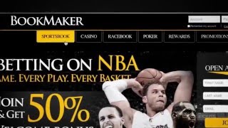 BookMaker Sportsbook Review  Top Betting Websites Guide [upl. by Nosirrah]