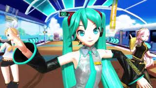 Project Diva MMD  Tricolore Airline Miku Ver [upl. by Nyleak781]