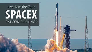 Watch live SpaceX Falcon 9 launches Starlink satellites from Cape Canaveral [upl. by Delfeena]