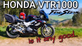 Honda VTR1000 Firestorm is it any good [upl. by Corey]