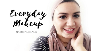 Everyday makeup look  Natural Makeup 1st impression Alverde [upl. by Allevon674]