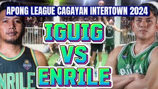 MAINIT NA LABAN  ENRILE VS IGUIG  CAGAYAN INTERTOWN 2024 APONG LEAGUE [upl. by Alyworth494]