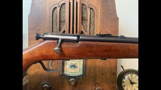 Vintage 1939 Springfield Model 15 Bolt Action 22LR [upl. by Killam787]