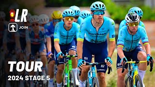 Can Astana Deliver Mark Cavendish  Tour de France 2024 Stage 5  Lanterne Rouge x JOIN [upl. by Nywrad829]