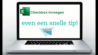 Snelle Korte Tip checkbox in je werkblad [upl. by Bocock]