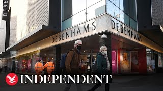 Debenhams to shut putting 12000 jobs at risk after Arcadia collapse [upl. by Yam]