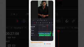 Trim edit mode in Davinci resolve  Malayalam tutorial shorts subscribe [upl. by Bixler186]