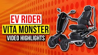 EV Rider Vita Monster Mobility Scooter 2024 [upl. by Pokorny978]