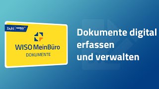 WISO MeinBüro Dokumente  Dokumente digital erfassen und verwalten [upl. by Udela]