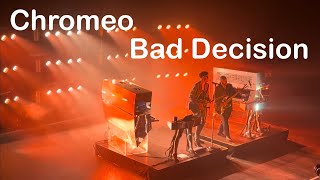 Bad Decision  Chromeo  Chrome Nights Tour  Omaha NE  October 16 2024 [upl. by Assena691]