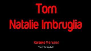 Torn Natalie Imbruglia  karaoke version [upl. by Hibbs276]