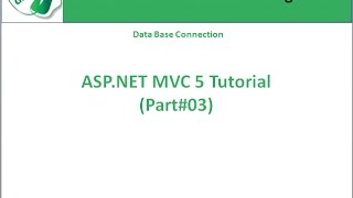 ASPNet MVC DB Connection [upl. by Timmons38]