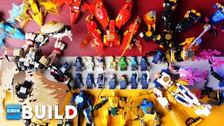 LEGO Speed Build NINJAGO 2024 Dragons Rising Collection Vol1  LEGO NINJAGO 2024  Beat Build [upl. by Hairim]