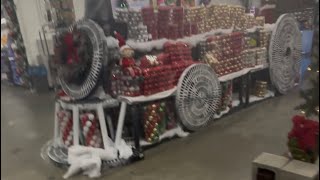 Christmas Santa Train at Duarte California Walmart 114 christmas walmart christmas santa [upl. by Gleason]