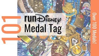 Over 100 runDisney medals runDisney Medal Tag [upl. by Silvain]