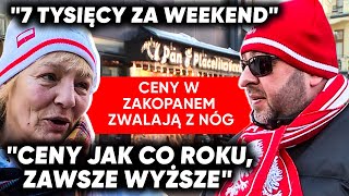 Ferie w Zakopanem Ceny zwalają z nóg turystów quotTo jest przesadaquot [upl. by Aerbas]