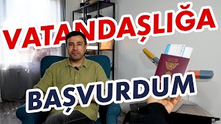 ALMAN VATANDAŞLIĞINA BAŞVURDUM  Almanyada Vatandaşlık Süreci Nasıl İşliyor [upl. by Aronle619]