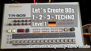 Let´s Create 90s quot123Technoquot 💀 German 🇩🇪 Techno Level 1 💀 Live 💀 O S T c o r e [upl. by Hendrik]