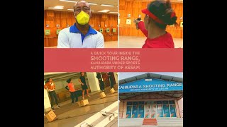 A quick tour inside the Shooting Range Kahilipara under Sports Authority of Assam [upl. by Aerua]