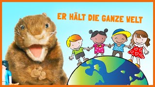 Er hält die ganze Welt in seiner Hand 🌍 Kinderlieder mit Bewegungen [upl. by Lrigybab]