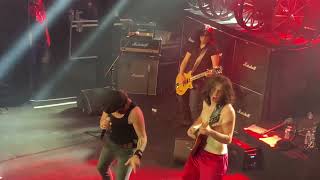 THE 5 ROSIES ACDC Tribute Live Concert La Cigale 2024 [upl. by Marrilee]