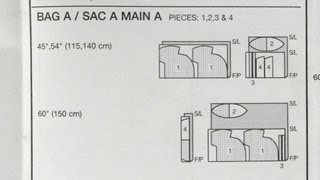 How To Arrange or Layout Sewing Pattern Pieces  Updated [upl. by Lister]