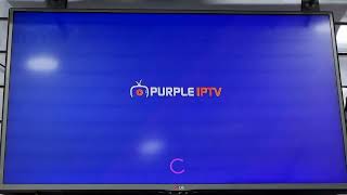 Install Purple IPTV Android TV [upl. by Berck93]