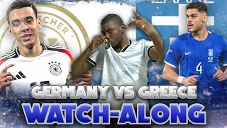 GERMANY VS Greece LIVE WATCH A LONG TrueGooner [upl. by Say538]