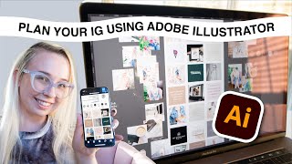 How To Plan Your Cohesive Instagram Feed Using Adobe Illustrator [upl. by Annig703]