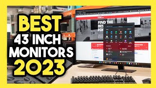 Top 7 Best 43 Inch Monitors In 2023 [upl. by Jarl169]