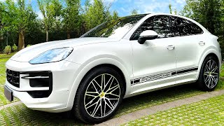 2024 Porsche Cayenne Coupe  Visual Review and Drive [upl. by Lekzehcey]