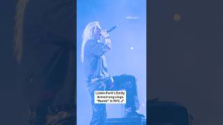 Linkin Parks New Lead Singer Emily Armstrong Belts Out quotNumbquot  Billboard Shorts [upl. by Tad]