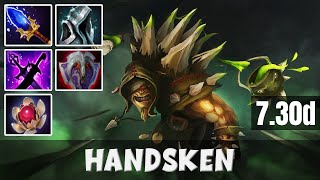 Handsken  Bristleback  Dota 2 Pro Gameplay  Patche 730d [upl. by Orecic238]