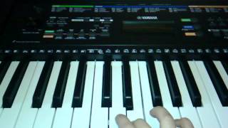 Tutorial Pian  In padurea cu alune  Yamaha PSR E253 [upl. by Ueihttam]