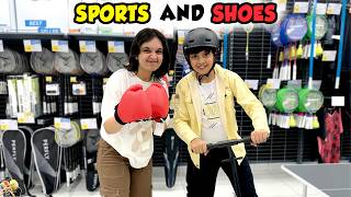 SPORTS AND SHOES  Gift shopping with family  Aayu and Pihu Show [upl. by Harper946]