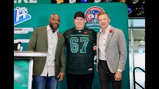 RIDER RADIO Longtime Riders OL Dan Clark explains how he came to grips with CFL retirement [upl. by Lenz]