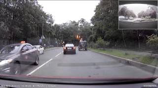 Visiondrive VD8000HDS 2CH видеорегистратор с двумя камерами ТЕСТ День [upl. by Andrey]