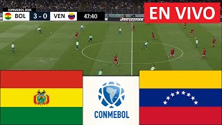 🔴 Venezuela vs Bolivia EN VIVO  Eliminatorias Mundial CONMEBOL 2026 [upl. by Hoagland]