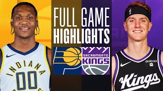 PACERS at KINGS  FULL GAME HIGHLIGHTS  January 18 2024 [upl. by Allenotna125]