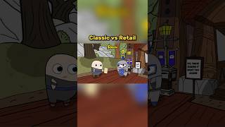 WoW Classic vs Retail Quests worldofwarcraft wow warcraft blizzard [upl. by Eiramanad]