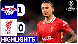 RB Leipzig vs Liverpool 01  Highlights amp Goals [upl. by Bocyaj]