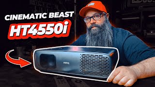 THE NEW BUDGET KING 🔥 BENQ HT4550i  W4000i 4K HDR Home Theater Projector [upl. by Eerat]