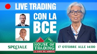 Meeting BCE diretta streaming della conferenza stampa della riunione del 17 ottobre [upl. by Kier]