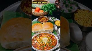 misal pav recipe in Marathi  misal recipe reel youtubeshort recipe [upl. by Aniluap]