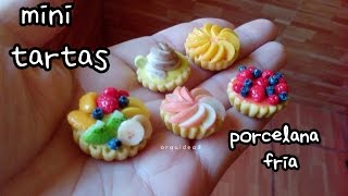 Mini tartas PORCELANA FRIA [upl. by Latsyrk]