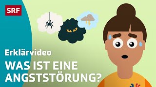 Was ist eine Angststörung  Erklärvideos für Kinder  SRF Kids – Kindervideos [upl. by Novat901]