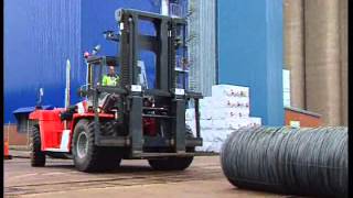 Wiese USA  Kalmar High Capacity Forklifts and Lift Trucks at Work [upl. by Amer960]