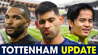 Romero INJURY • Spurs IN TALKS For Jonathan Tah • PLOTTING Kubo Move TOTTENHAM UPDATE [upl. by Erny]