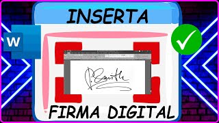 🥇Como Poner una FIRMA ELECTRÓNICA Profesional en WORD [upl. by Shiri]