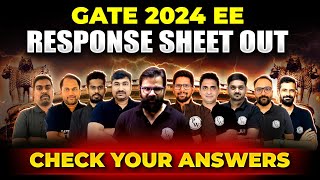 GATE Response Sheet 2024  EE  How to Check Your Answer  How To Download Response Sheet [upl. by Anaidni83]